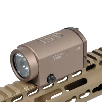 AK-SD Tático Lanterna LED Com Interruptor Remoto montada em Trilho Airsoft Arma Arma de Luz Rifle de Caça Arma Pistola de Luz