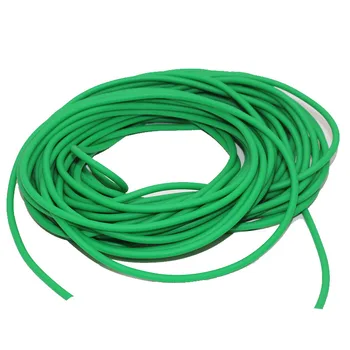 5-10M de Borracha, corda, Diâmetro de 3mm sólido elástico pesca corda acessórios de pesca de boa qualidade borracha linha para pesca