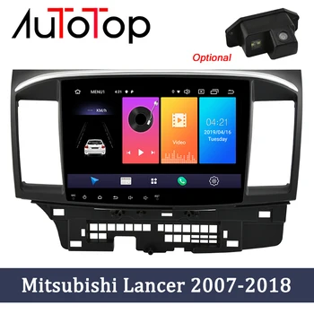 2 Din Android de 10 carros Reprodutor Multimídia Para Mitsubishi Lancer EX Lancer EVO 10 2008-2016 9 x 10.1 polegadas carro dvd gps navi rádio