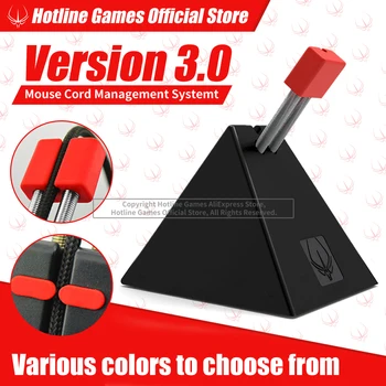 Hotline Jogos 3.0 Gaming Mouse grampo do cabo de Mouse bungee Dispositivo de Mouse Cabo de Sistema de Gestão para ZOWIE / Esports Jogo FPS