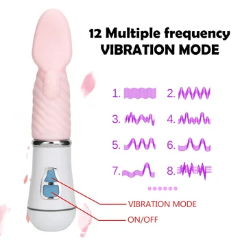 IKOKY Língua Vibrador Multifuncional Estimulador de Clitóris Erótico Brinquedos Sexuais para as Mulheres, G-spot Massagem Oral, Masturbação Sex Shop