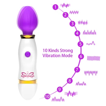 IKOKY Estimular o Clitóris Feminino Masturbação bastão Mágico bastão de Massagem AV Vara Vibrador Vibrador G-spot Vibrador 12 Velocidade