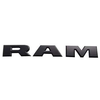 3D de alta Qualidade ABS RAM Emblema Traseira da Cauda Emblema Adesivo decalque carro adesivos estilo carro para DESVIAR de ram1500 2500 3500 Acessórios