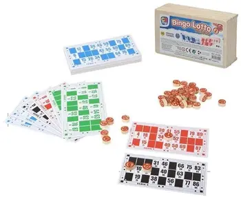 Bingo aparas de madeira ColorBaby