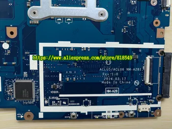 G50-45 ACLU5 / ACLU6 NM-A281 Placa Principal de Ajuste para o Lenovo G50-45 Notebook PC placa-mãe Com A8 CPU, memória DDR3 , com gráficos discretos