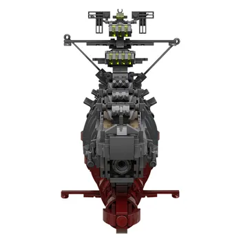 Estrela do Navio de Espaço Série de Guerras Novo MOC Blocos de Construção Space Battleship Yamato, Japão Modelo de Tijolos Garoto DIY Brinquedos de Aniversário, Presente de Natal