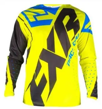 2021 Enduro de Ciclismo T-shirt Montanha de Downhill de Bicicleta Manga Longa Corrida de Roupas DH MTB-o-Terreno de Motocross Longo de BMX FXR Camisolas