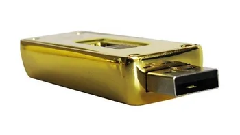 Capacidade Real de Barras de Ouro, USB 3.0 Flash Drive de Memória Stick Chave de Disco 64GB 32GB 8GB USB Flash Drive de 1TB e 2TB Pendrive 16GB 512 GB de Presente