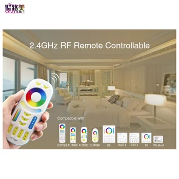 FUT037 (Atualizado) de 2,4 GHz LED Strip RGB Controlador APP para Smartphone / 2.4 GHz RF / Terceiros Controle de Voz MiBOXER Mi-Luz