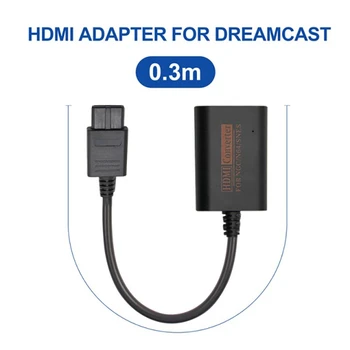 Ultra Claro, Conversor HDMI 1080P Retro Jogo de Console do Conversor de Vídeo, Conversão de Cabeça para NGC / N64 / SNES