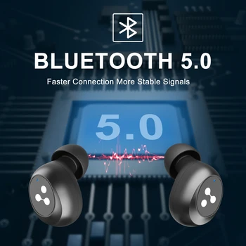 Nova SÍLABA S103 TWS Fone de ouvido Bluetooth sem Fio Verdadeiro Estéreo Auscultadores Mestre-Escravo de mudar o Modo de Fone de ouvido Sílaba S103 por Telefone