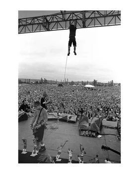 O Pearl Jam pinkpop de 1992, a Arte de Impressão de Fotos de Papel de Parede de Arte, Imagem, Pintura 12 24 36 47 Polegadas