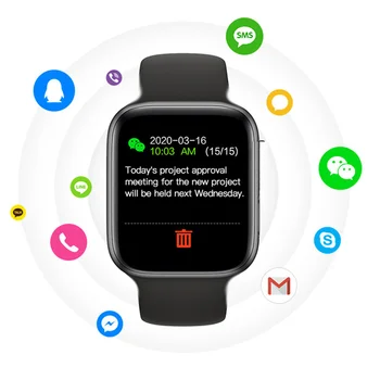U78PLUS novo smart watch de 1,54 polegadas, telefone monitor de frequência cardíaca de exercício de acompanhamento de falar relógio Smartwatch Esporte para IOS, Android w34