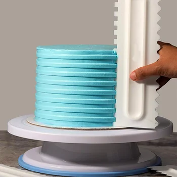 Decoração do bolo Pente de Gelo mais Suave do Bolo Raspador de Pastelaria 6 Design Texturas Ferramentas de Cozimento VIP para o Bolo Ferramenta de Dropship