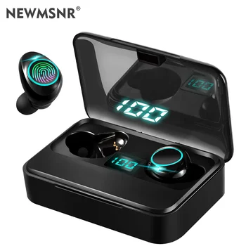 Newmsnr X12 3D stereo Surround Sound Bluetooth Earphones Bluetooth5.0 Wireless Earbuds IPX7 Waterproof 3500mAh Wireless Earphone