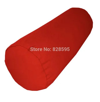 Aa129g ( Apenas Vender Tampa ) Marrom Vermelho Verde Roxo Lona Algodão Rodada Reforçar Yoga Capa de Almofada Travesseiro capa