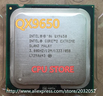 Intel Core 2 Extreme QX9650 CPU LGA775/SLAN3/45nm/130W/12M/FSB1333 (funcionando Frete Grátis)