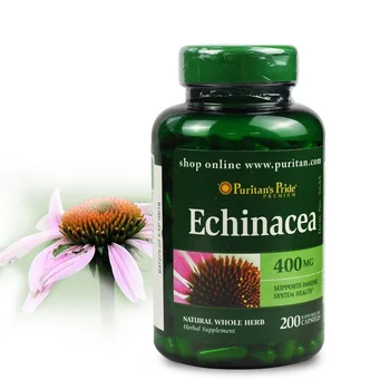 Echinacea 400 Mg Suporta A Saúde Do Sistema Imunológico 200 Pcs