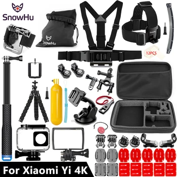 SnowHu Yi 4 K Lite Acessórios Selfie Polvo Tripé Para Yi 4 K 4 K+ Lite Ação Internacional, Câmera, Ação GS27