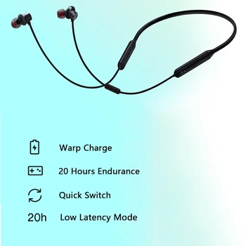 Oneplus Balas sem Fios Z fones de ouvido bluetooth Dinâmica de Controle Magnético para Oneplus 8 Pro 7T 7 Pro fone de ouvido Original