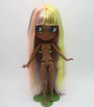 Nude Blyth Boneca órgão conjunto Misto de cabelo, cabelo liso boneca de moda de fábrica boneca Adequado Para DIY 1028