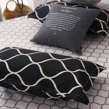 3pcs de Luxo capa de edredão impressão de conjunto de roupa de cama de lixamento suave roupa de cama de casal capa de edredão Fronha para casa, Lençóis de Têxteis Lar