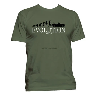 2020 Novas Verão Fresco Camiseta Evolução Mx5 Mk1 Na Classic Car T-Shirt Todas As Cores E Tamanhos De Algodão T-Shirt