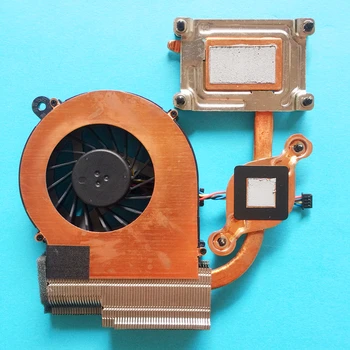 Novo CPU notebook ventilador do dissipador de calor do radiador tubo de cobre módulo para HP Pavilion CQ56 G56 450 246 455 1000 2000 CQ45 TPN-Q67C 4Pin