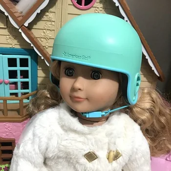 Brinquedo casa da boneca Americana de menina acessórios 20cm boneca de toyhouse boneca acessórios capacete de 18 polegadas grande og