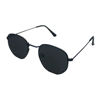 Óculos de sol Hippie Retro Homem, Mulher UV 400 preto