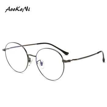 Titânio Óculos De Armação Homens Mulheres Acetato De Miopia Óptico Dinamarca Ultraleve Prescrição De Óculos 2019 Coreano Mola Óculos