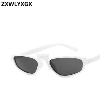 ZXWLYXGX nova moda pequena óculos de sol das mulheres da marca Europa e os Estados Unidos tendência individual óculos de sol quente retro