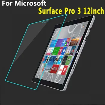 Vidro temperado para Microsoft Surface Pro3 Pro 3 12.0 polegadas Cobertura de Filme Protetor de Tela à prova de riscos Tablet Protetor de Tela