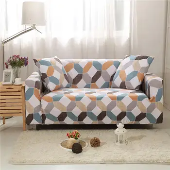 Sofá de 3 lugares capas para sofá da sala de estar capa capas de elástico de tecido de sofá protetor de ajuste