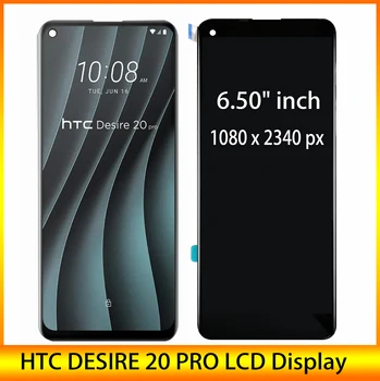Novo 6,5 polegadas LCD Para HTC DESIRE 20 PRO Display LCD Com Touch Screen Digitalizador Assembly Perfeito Reparação