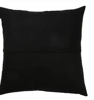 Jacaré PU de couro cintura Fronha sofá capa de almofada decorativa preto fronha interior