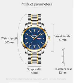 SWISH 2020 Auto Data do Relógio de Quartzo para os Homens de Negócios de Moda relógio de Pulso de Aço Inoxidável do Esporte Militar Luminosos Relógios Reloj