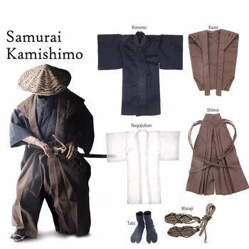Brinquedos dao TDA-02 1/6 Escala Masculino Ronin soldado traje Japonês samurai traje definido Para 12