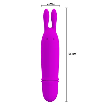 DINGYE Bonito Bullet Vibrador 10 Velocidade Rabbit Ponto G Vibraotr Adulto do Sexo Brinquedo Produto do Sexo para Mulheres