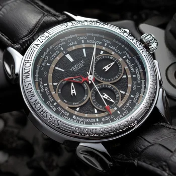 A moda de Relógios de homens de 2019Top Marca de Luxo YAZOLE Homens Relógio Impermeável Masculino Relógio Multifuncional empresa de Design de Relógios relógio