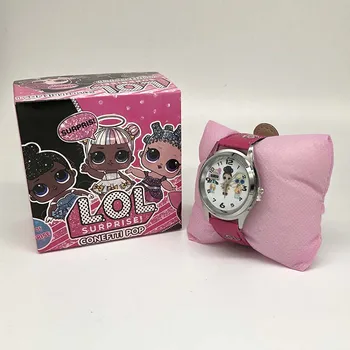 LOL Surpresa Bonecas Crianças Relógio Digital Lol Bonecas Relógio de Quartzo em caixa Aleatória de Cor 1pcs dos desenhos animados Presentes para Meninas, Relógio Brinquedos