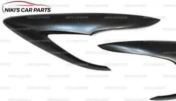 As sobrancelhas em faróis de caso para o Mazda 3 BL 2009-2012 plástico ABS cílios cílios moldagem decoração de estilo carro tuning