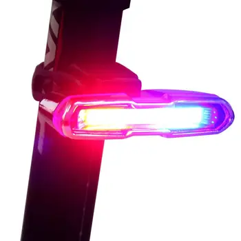 ABLB--Recarregável USB Frontal Traseira Luz de Bicicleta Bateria de Lítio de Bicicleta LED lanterna traseira Capacete de Ciclismo de Luz da Lâmpada de Montagem de Bicicletas de Acesso