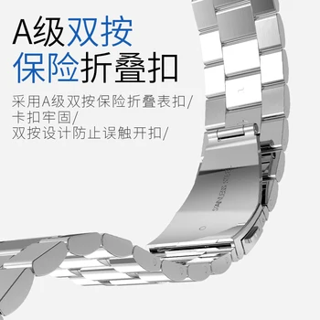 HOCO Clássico de Aço Inoxidável Correia de Pulso para Samsung Galaxy Watch 46mm Banda Engrenagem S3 Classic/Frontier Smart Watch Correia de Pulso