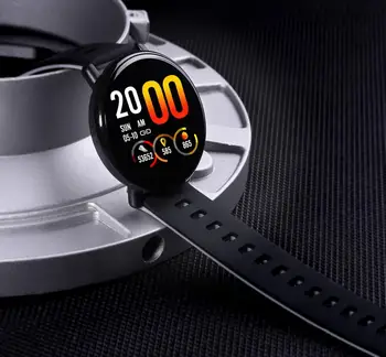 K1 Smart watch IP68 impermeável IPS Cor da Tela do monitor de frequência Cardíaca de Fitness tracker Esportes smartwatch PK CF18 CF58