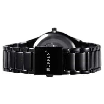 Relógio masculino CURREN Marca de Luxo Completo de Aço Inoxidável, Mostrador Analógico Data de Homens Relógio de Quartzo de Negócios, Homens do Relógio Relógio 8106