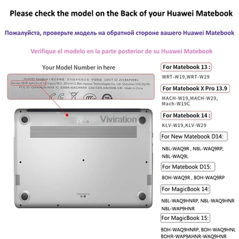 Caderno De Escola Saco De Caso Capa Para O Huawei Matebook Novo Shell Duro Para O Companheiro De 13/14/X Pro 13.9/D14 D15 2020 / Honra Magicbook 14 15