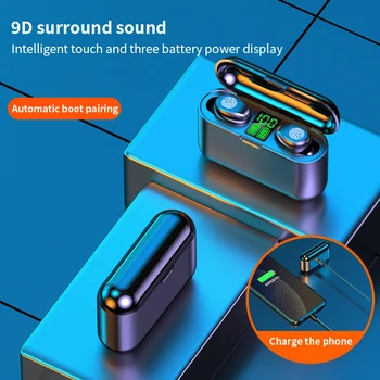 Esportes Fone de ouvido sem Fio Bluetooth Fone de ouvido com Microfone Mini Fone de ouvido para Jogos de Carro Aparelhagem hi-fi de Som do Auscultador para o Xiaomi Huawei Oneplus Iphone