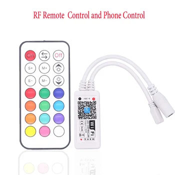 Magia Casa Controlador Smart Bluetooth 4.0 Tira de LED WIFI Controlador De LED Strip RGB LED RGBW Corda Trabalho Com Alexa Inicial do Google