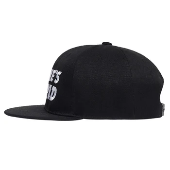 2019 novo WAYNE'S WORLD Black Boné de Beisebol de Moda de Estilo de Bordado Snapback chapéu de homens, mulheres do hip hop Esporte Chapéus de sol ao ar livre Caps